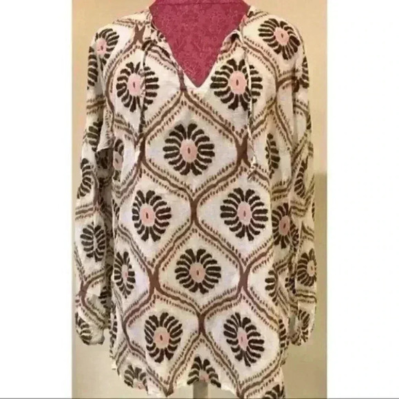 Fresh Produce Tie Neckline Top Extra Small / Small - Picture 2 of 9